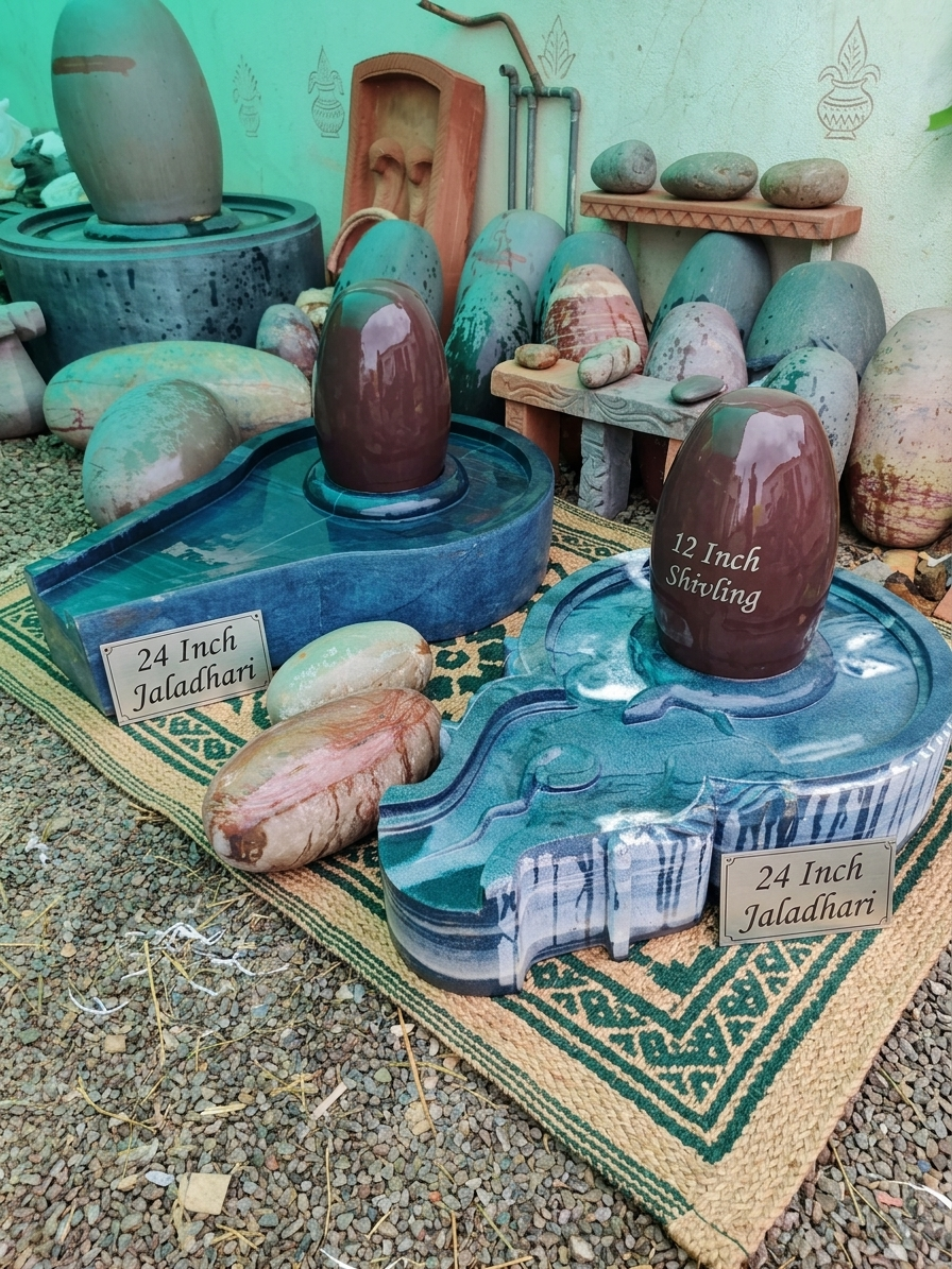 12 inch Shivling or 24 Inch Jaladhari