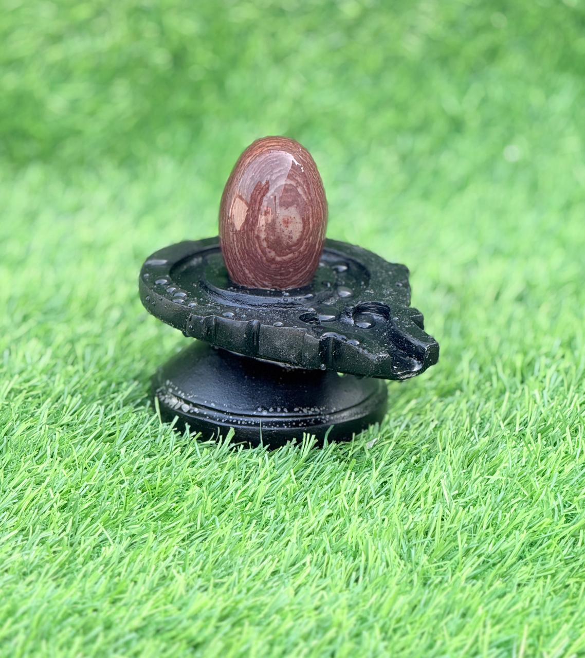 2 Inch Shivling or 4 Damru Base Jaladhari