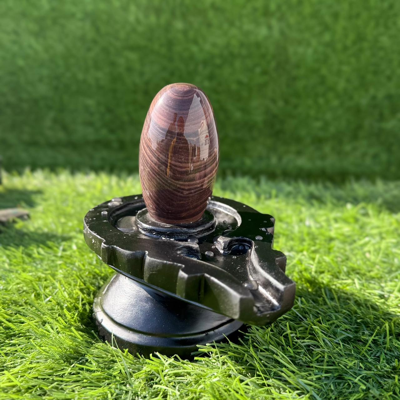 3 inch Shivling 6 inch jaladhari