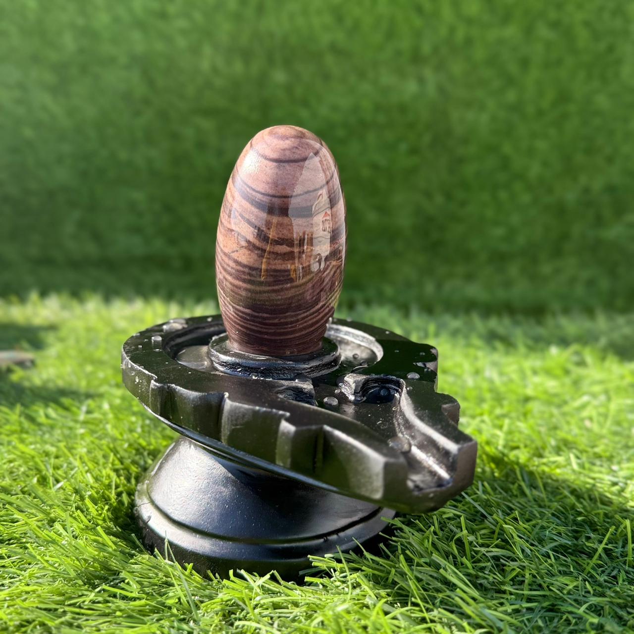 3 inch Shivling 6 inch jaladhari